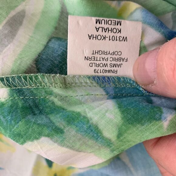 Hula Moon By Jams World Vintage Floral Sundress Sz M - Picture 6 of 6